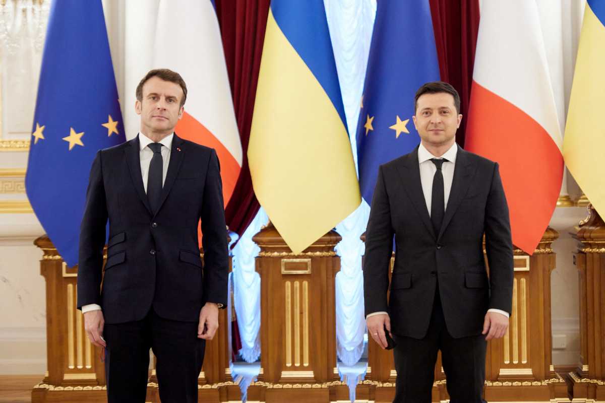 Γαλλικές εκλογές - Ο Ζελένσκι συνεχάρη τον Μακρόν, τον «αληθινό φίλο της Ουκρανίας»