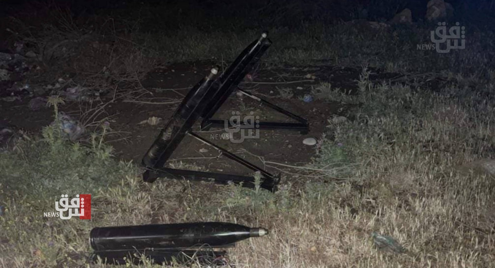 Security forces seize a rocket launchpad in Nineveh plane